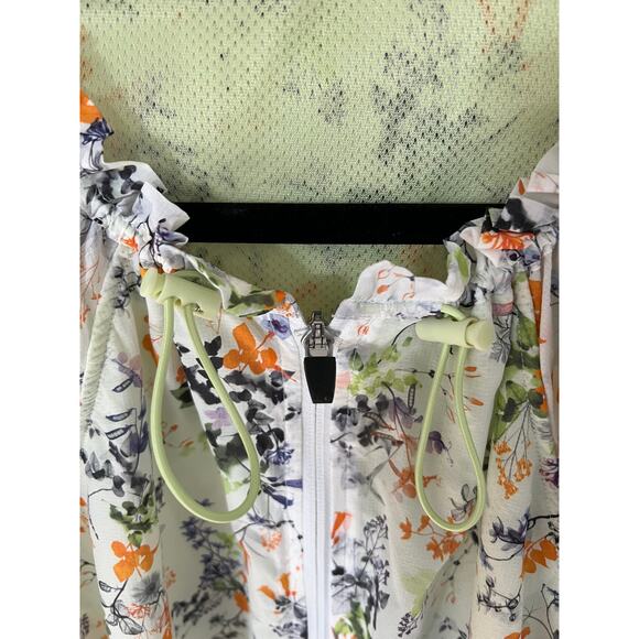 Stori 4 Rise Rain Jacket Sample In Bloom 2018 Zip Pockets Activewear size 10 - Picture 4 of 9